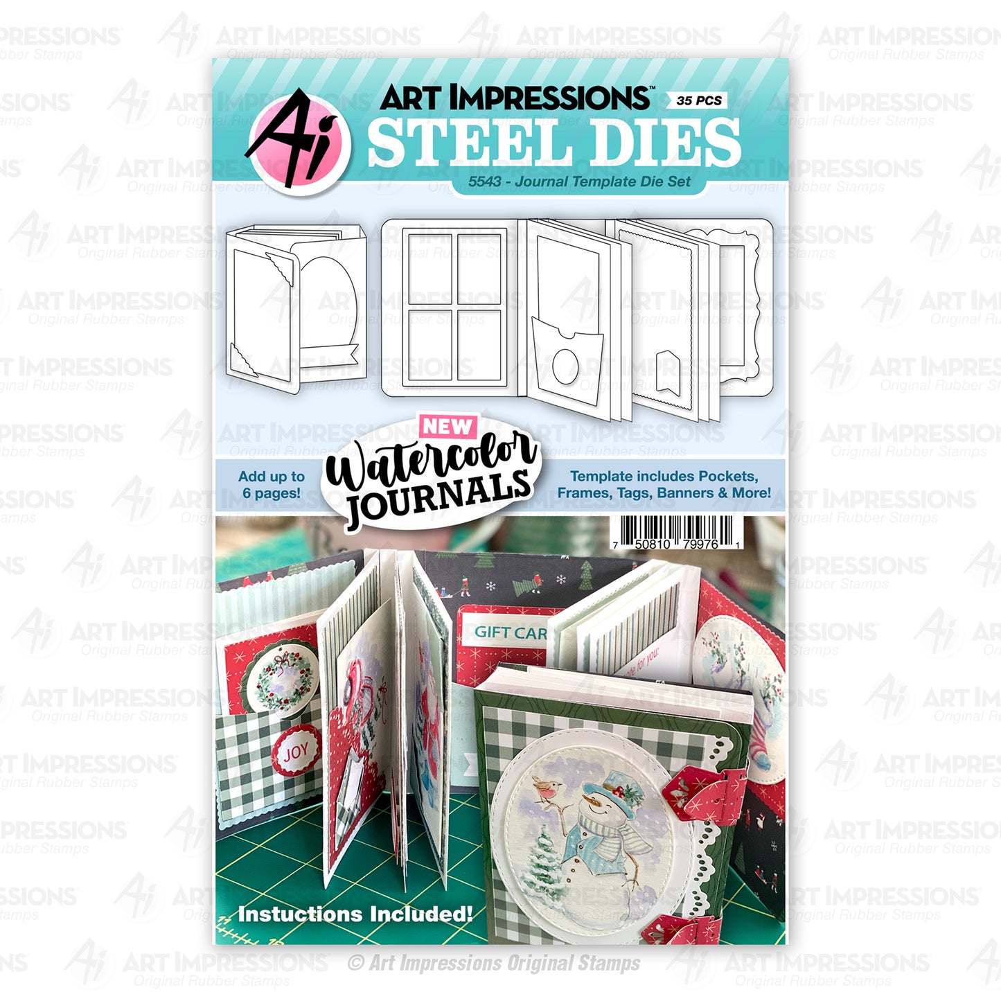 5543 – Journal Template Die Set
