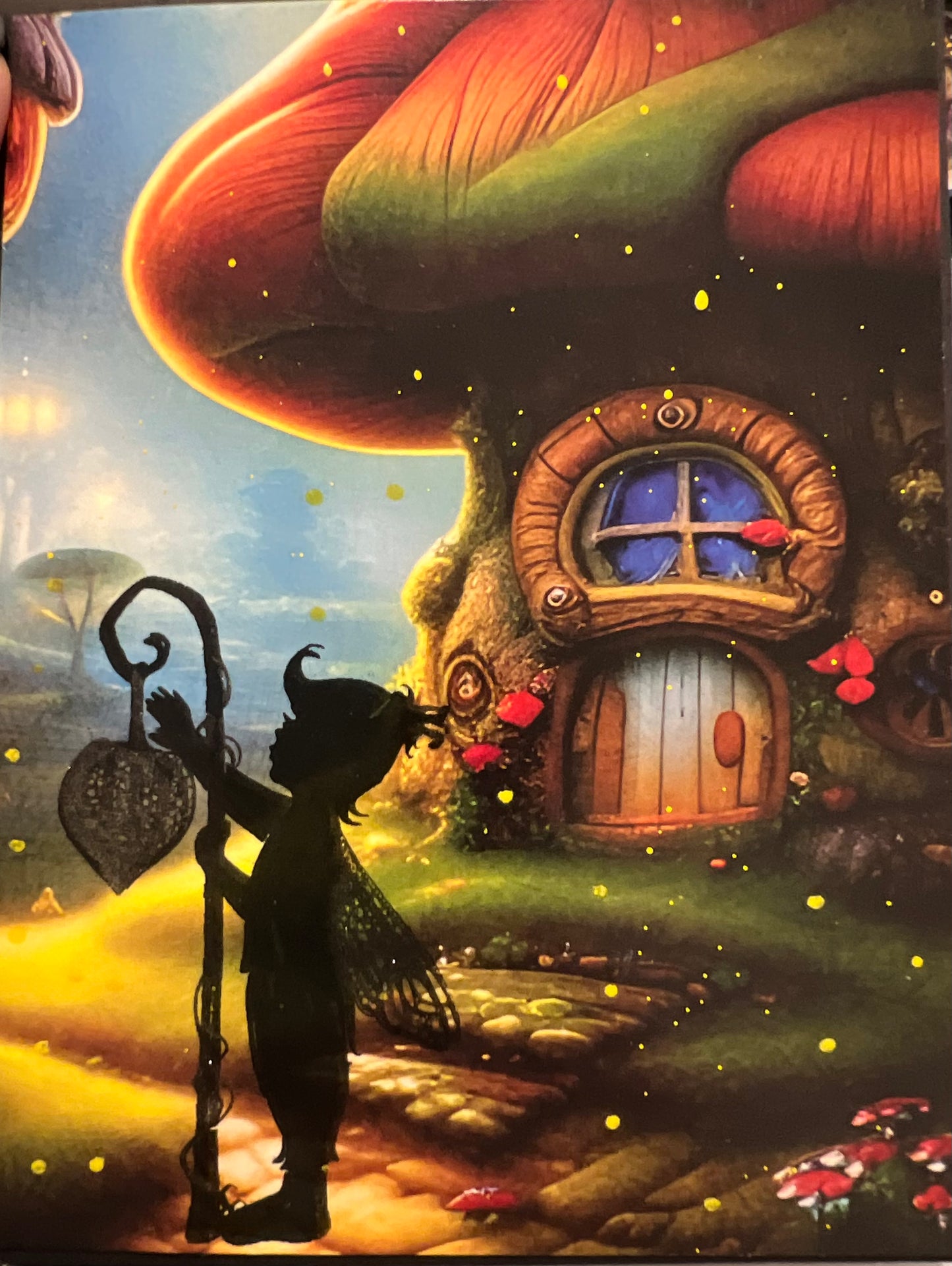 Mushroom Village Full Color Card Panels