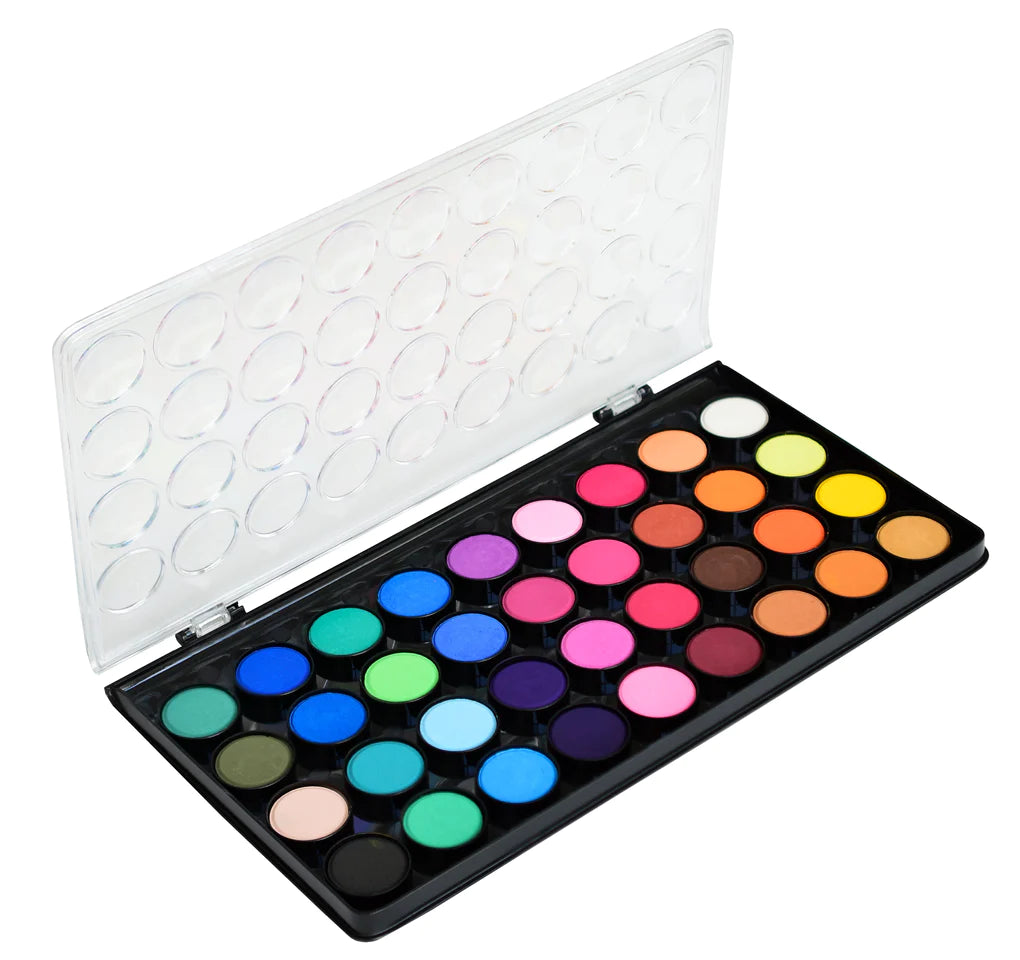 YASUTOMO NIJI AQUARELLE 36 COLOR WATERCOLOR PALETTE