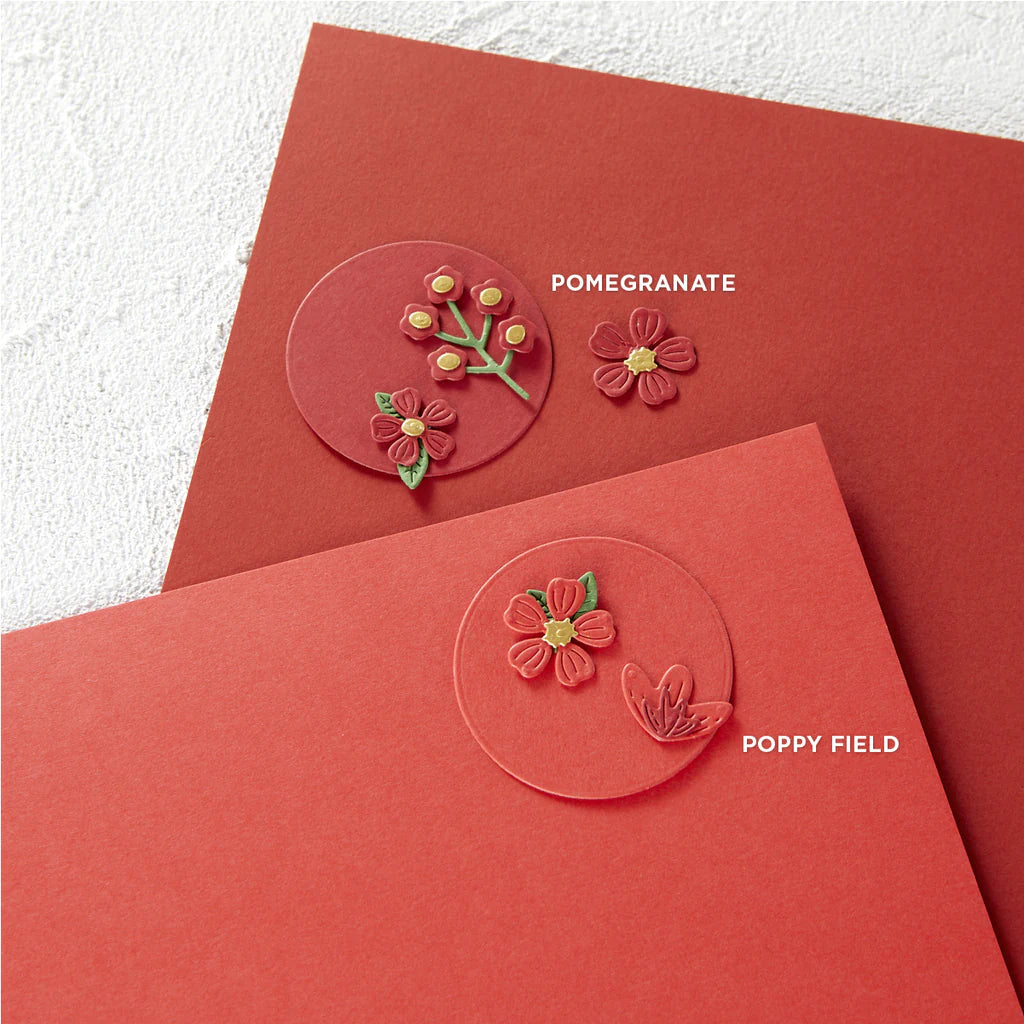 Spellbinders
POPPY FIELD COLOR ESSENTIALS CARDSTOCK 8.5" X 11" - 10 PACK
