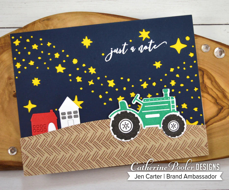 Starry Night Cover Plate Die
