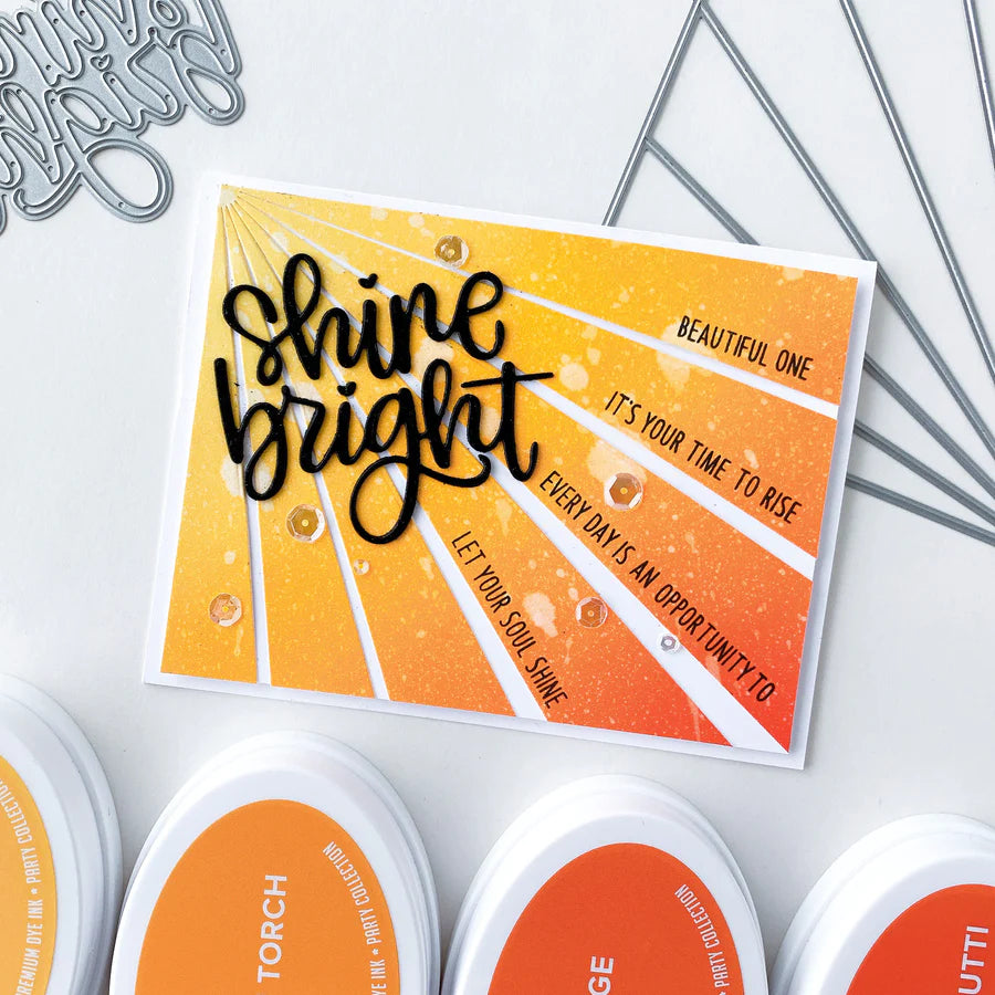 Sunburst Strips Cover Plate Die