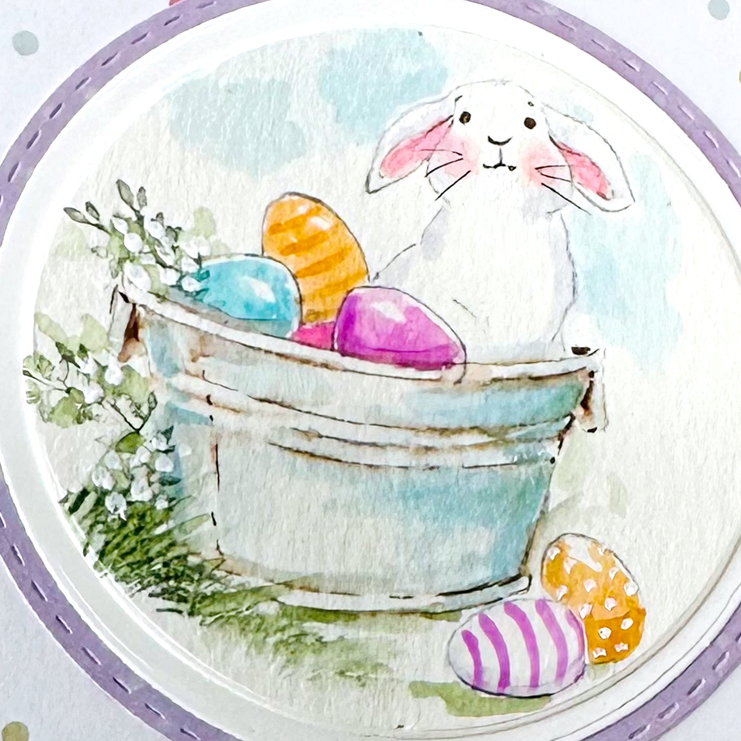 Easter Egg House Set by Art Impressions