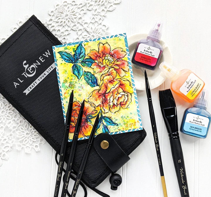 Artists' Watercolor Brushes - Round