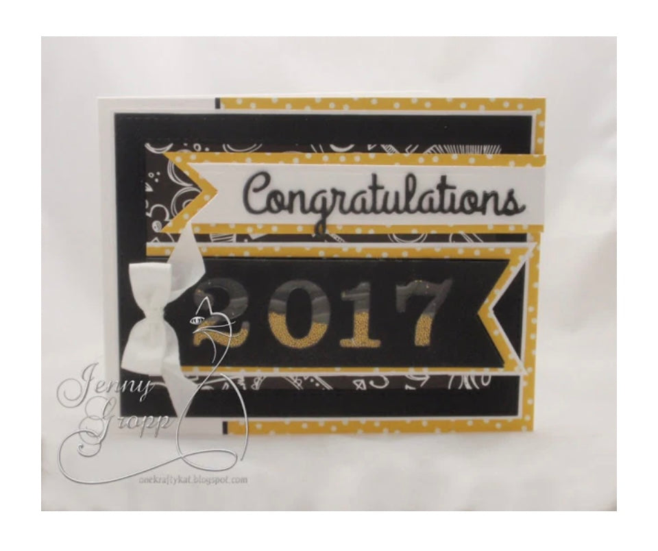 Big Numbers Die Cuts by Impression Obsession