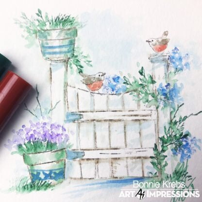Watercolors Flower Set 2 by Art Impressions