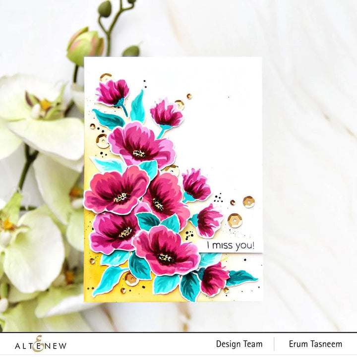 Mini Delight: Wildly Loved Stamp & Die Set by Altenew