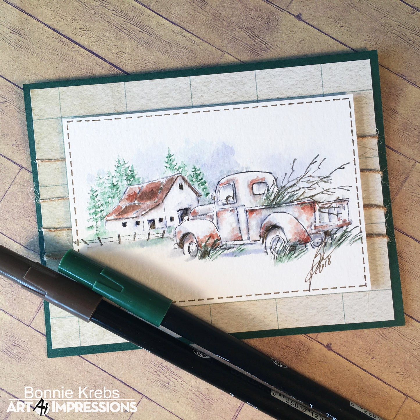 Watercolor Tree Set 1 by Art Impressions