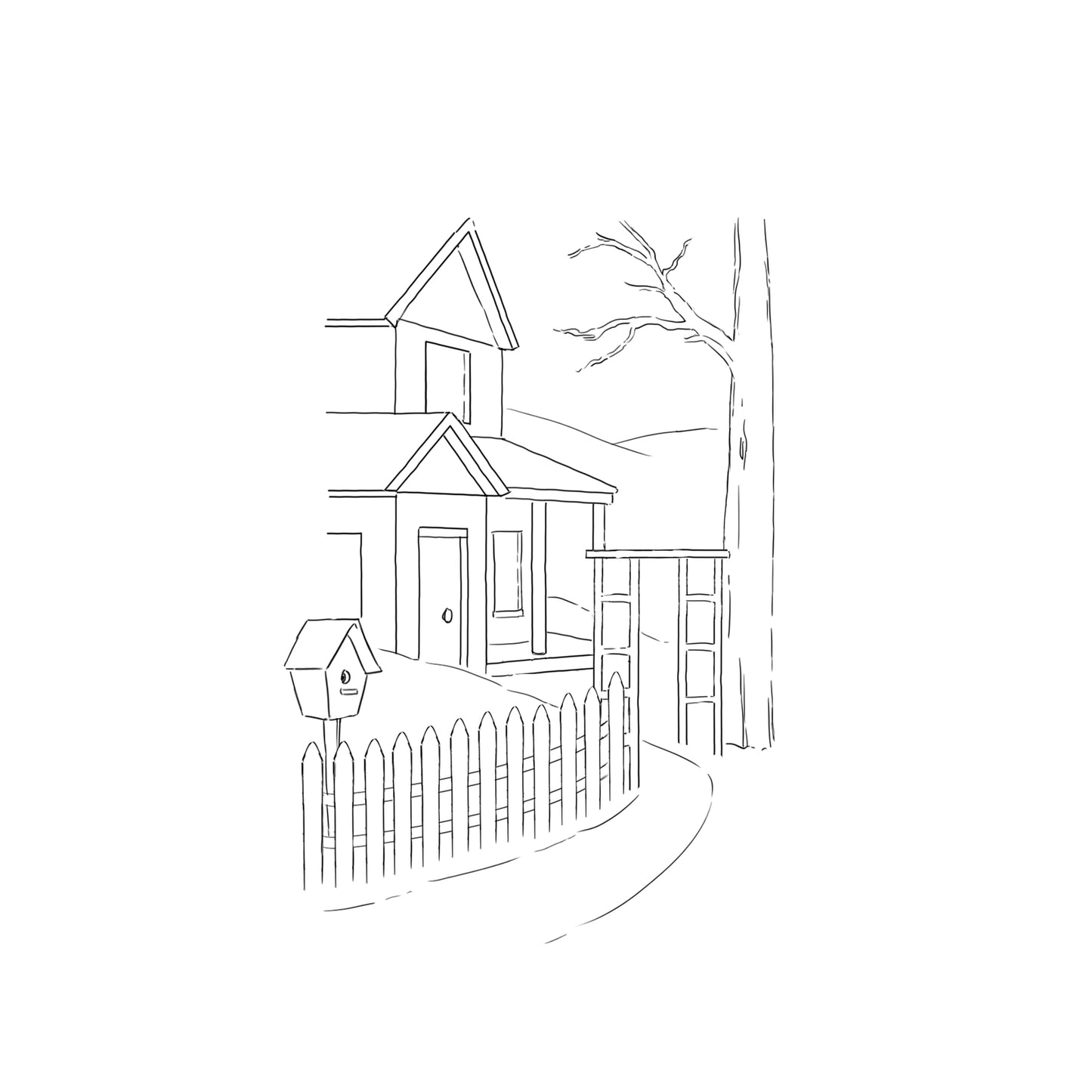 SF Picket Fence by Art Impressions