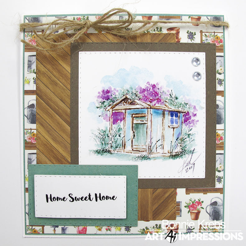 Watercolor Sentiment Set 2 by Art Impressions