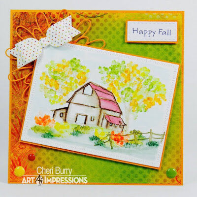 Old Barn Mini Stamp Set by Art Impressions