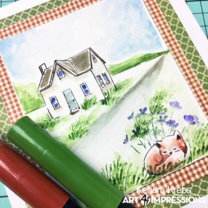 Watercolors Flower Set 2 by Art Impressions