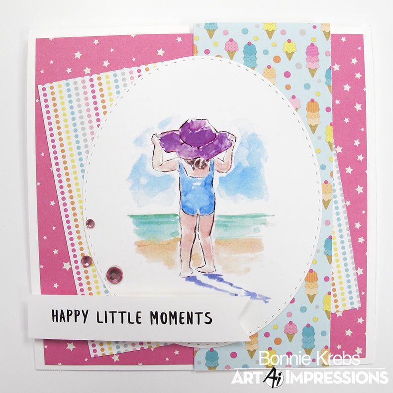 Watercolor Sentiment Set 2 by Art Impressions