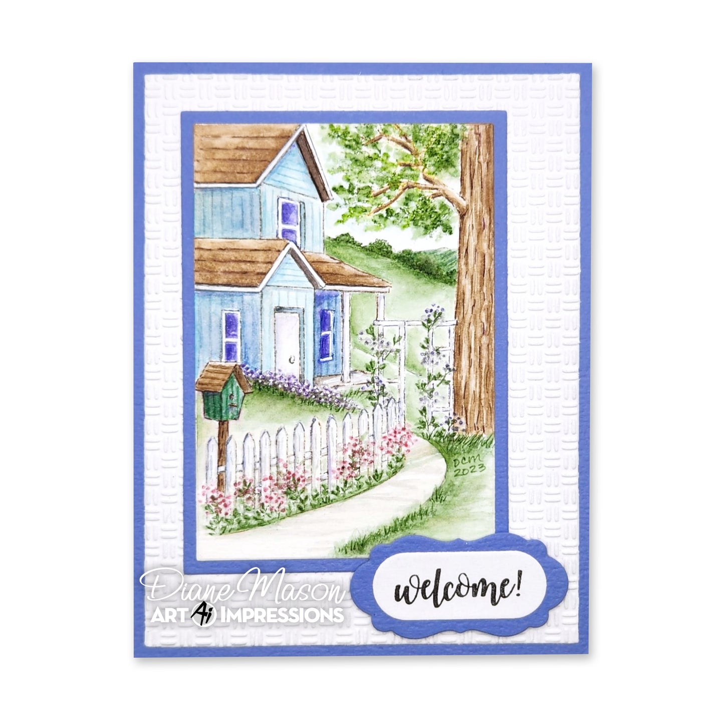 SF Picket Fence by Art Impressions