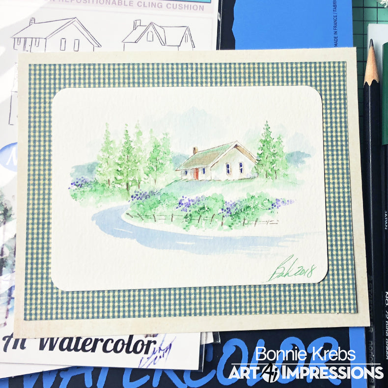 Watercolor Tree Set 1 by Art Impressions