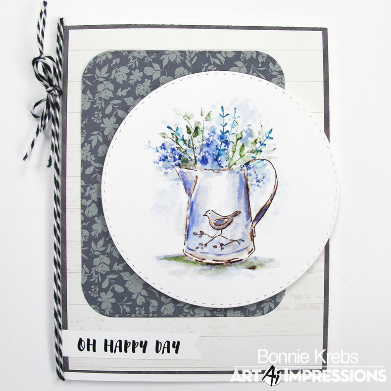 Watercolor Sentiment Set 2 by Art Impressions