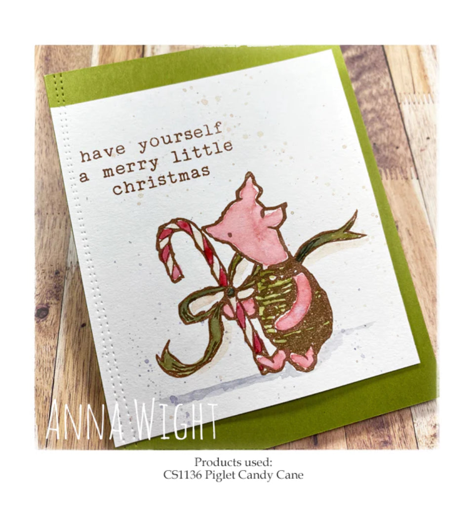 CS1136 Piglet Candy Cane