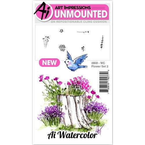 Watercolors Flower Set 2 by Art Impressions