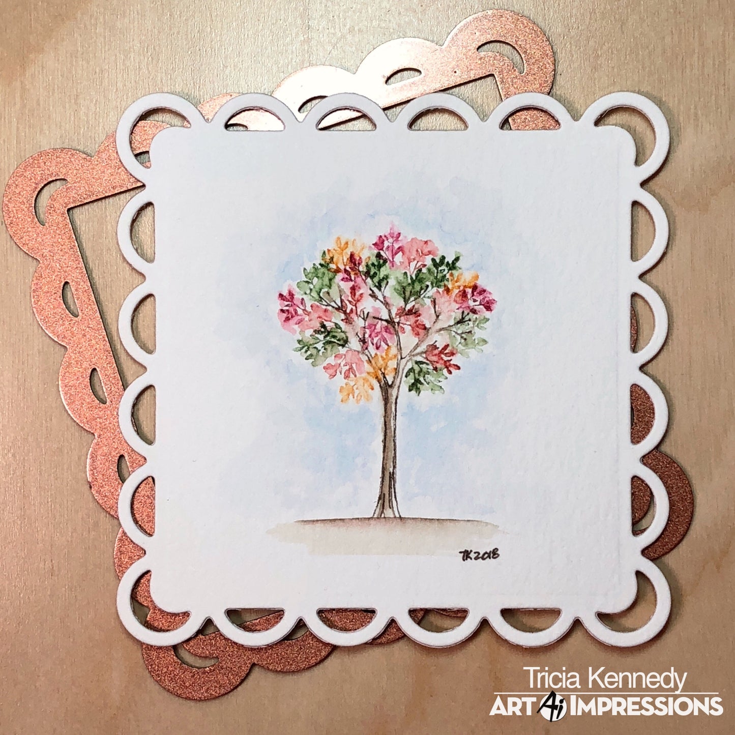 Watercolor Tree Set 1 by Art Impressions